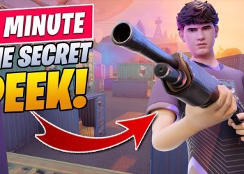 BRICK WALLS Are The SECRET OP WINDOW PEEK In Fortnite Battle Royale (Tips & Tricks #Shorts)