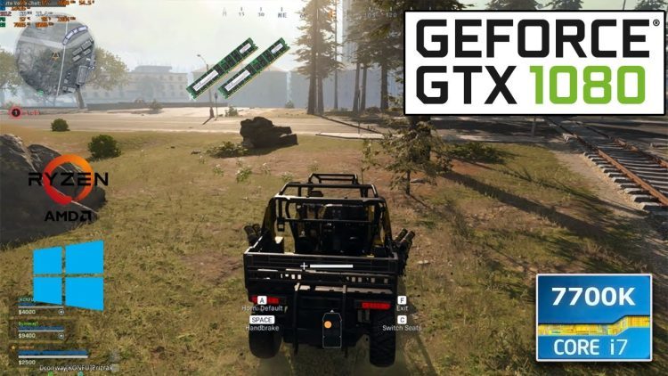 Call of Duty : Warzone GTX 1080 + i7 7700K