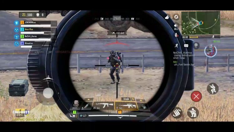 CALL OF DUTY:MOBILE BATTLE ROYALE GAMEPLAY