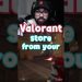 CHECK YOUR VALORANT STORE FROM YOUR PHONE | #valorant
