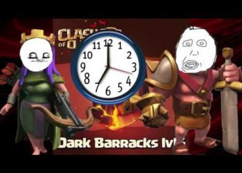 CLASH OF CLANS UPDATE! LEVEL 6 DARK BARRACKS & HERO UPDATE! CLASH OF CLANS Update by CoC.V Club