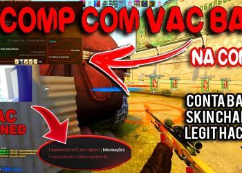 CS:GO COMP COM VAC BAN NA CONTA! Skin Changer/Legit Hacking Em Conta Banida