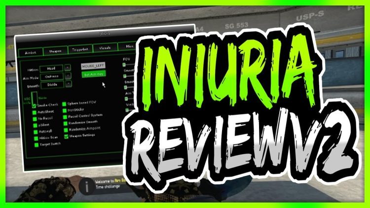 CS:GO | Iniuria Review V2 - Aimbot/Weapons/Triggerbot/Visual/Mics | Thanks For 13000 Subscribers!!