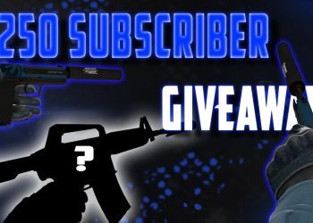CSGO- ROAD TO 250 SUB X3 SKINS GIVEAWAY