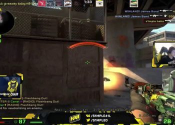 CSGO - S1MPLE INSANE 4K WITH 1 V 2