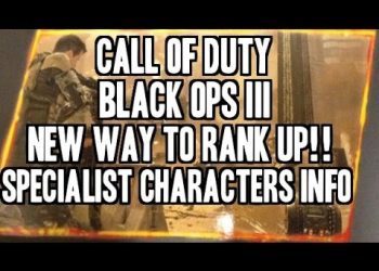 Call Of Duty Black Ops 3 NEW WAY TO RANK UP!!! SPECIALIST CHARACTERS INFO! BO3 Multiplayer News