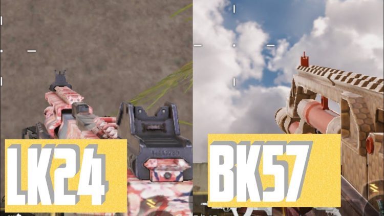 Call Of Duty Mobile BK57 Vs LK24 Comparison – WHICH IS BEST ASSAULT RIFLE
