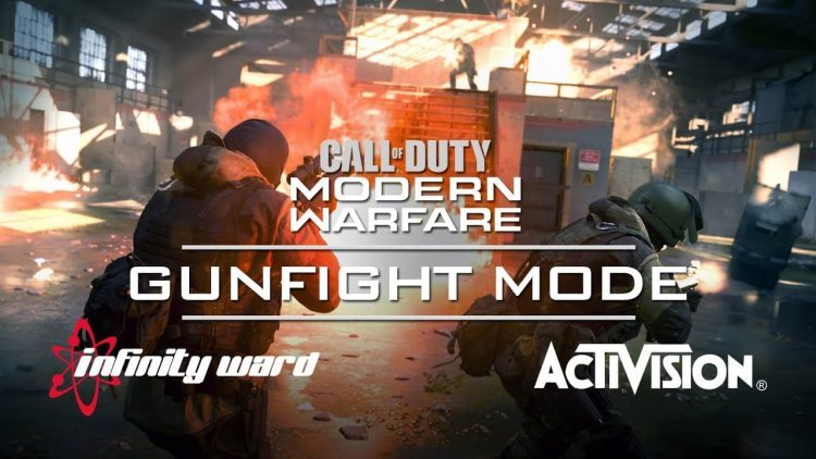 Call Of Duty: Modern Warfare "Gunfight" Enemy gets mad