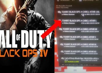 Call Of Duty "Black Ops 4" LEAKED By GAMESTOP – COD 2018 Black Ops 4 T-Shirts & Lanyard Listing!