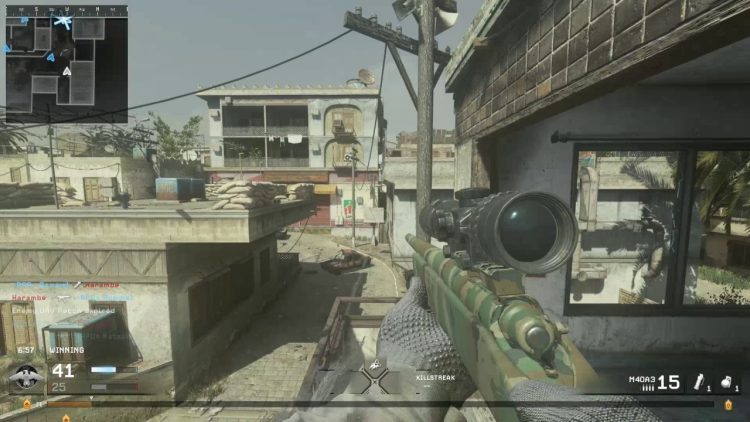 Call of Duty Modern Warfare Remastered Multiplayer Gameplay Camping x10