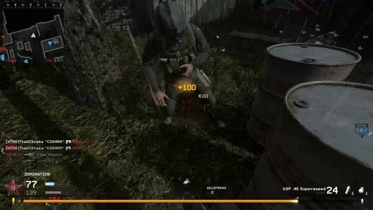 Call of Duty Modern Warfare Remastered Multiplayer Gameplay Mad Luck! Pistol and Sniper!