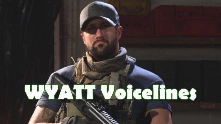 Call of Duty: Warzone – Operator "Wyatt" Voicelines