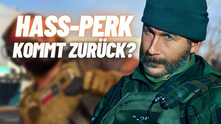 Call of Duty players hate Perk for 10 years
