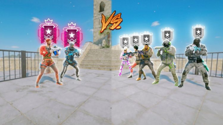 Can 2 Champions Beat 5 Silvers In Rainbow Six Siege?