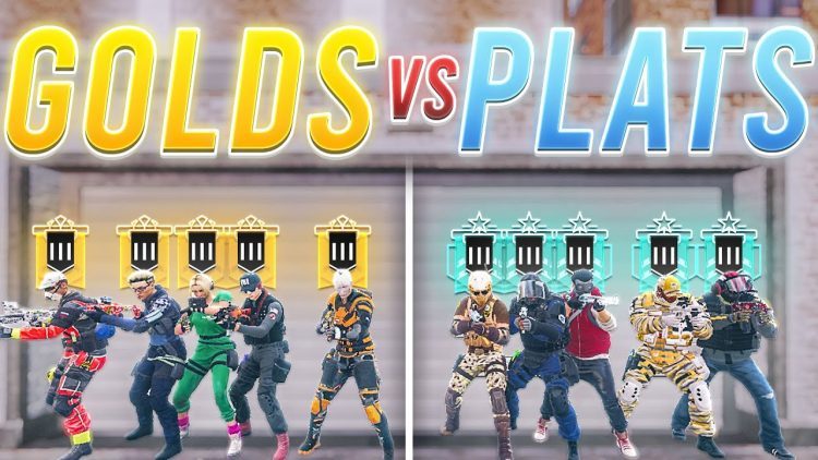 Can 5 Golds Beat 5 Plats In Rainbow Six Siege?