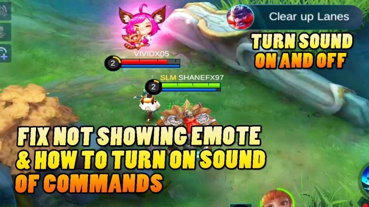 Can't see friends emotes? Command no sound? FIX IT NOW | MLBB