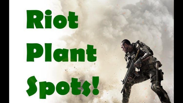 CoD Advanced Warfare Competitive Tips & Tricks: AMAZING Riot SND Plant Spots / Lines of Sight!