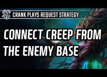 Connect creep from the enemy to my base l StarCraft 2: Legacy of the Void l Crank
