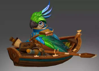 Cosmetics Dota 2- Lt. Squawkins Rowboat Upgrade