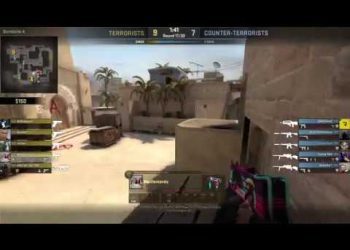 Counter Strike Global Offensive Noob... Mac-10 1v5 Ace