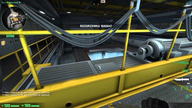 Counter strike  Global Offensive terrorist swimming on new Nuke