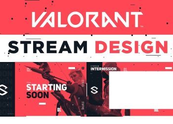 Creating a Valorant Full Stream Design in Photoshop (FREE Stream Package)