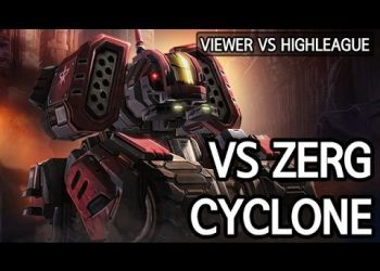 Cyclone mech vs Zerg l StarCraft 2: Legacy of the Void l Crank