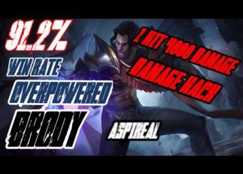 DAMAGE HACK!! BRODY ONE HIT 4000 DAMAGE!?!? ASPIREAL | MLBB
