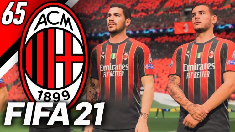 DERBY CHAMPIONS LEAGUE QUARTER-FINALS!! FIFA 21 AC MILAN CAREER MODE #65