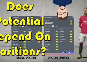 DOES PLAYER POTENTIAL CHANGE WITH DIFFERENT POSITIONS? FIFA 20 - having players out of position