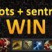 DOTA 2 - CUSTOM HERO CHAOS - Boots + Sentry= VICTORY!