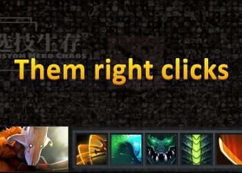 DOTA 2 - CUSTOM HERO CHAOS - Just another smooth right clicks game