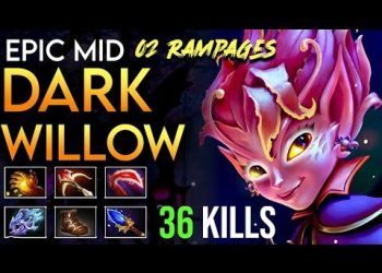 Dark Willow Carry | Dota 2 gameplay  #13