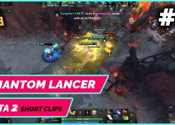 Dota 2 Phantom Lancer Rampage Short Clips 2021 #1
