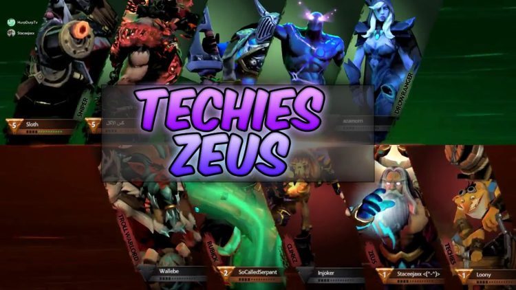 Dota 2  Techies  pro # new 2233