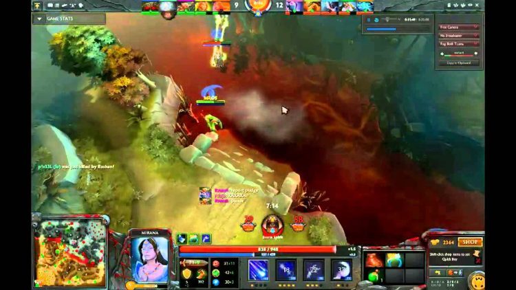 Dota2 - Calm archery on diretide