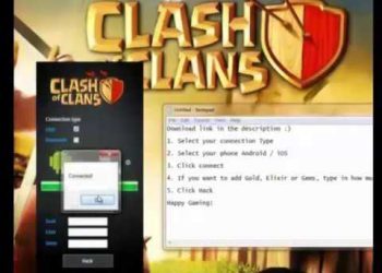 Download Hacking tool for Clash Of Clans without any survey and 100% working!!!!!
