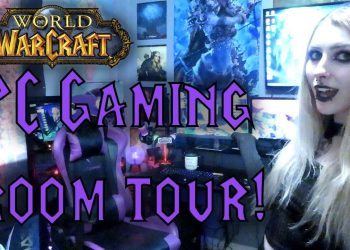 EPIC Gamer Couple World of Warcraft PC Gaming Room Tour/Setup!! (Ft. My Full WoW Collection)