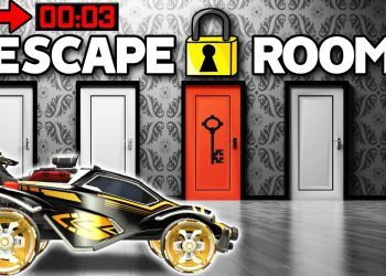 ESCAPE the Room in Rocket League is INSANE!