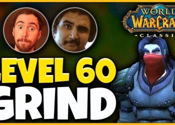 ESFAND - THE LEVEL 60 GRIND CONTINUES (SLEEP DEPRIVED FT. ASMONGOLD) - Classic WoW