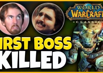 ESFAND & ASMONGOLD CLEAR CLASSIC WOW'S FIRST BOSS! DRAMA ALREADY?!? #2 - Classic WoW