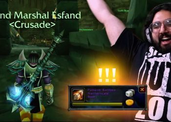 Esfand hits 70 and 1st Epic Loot drops! | Burning Crusade Classic