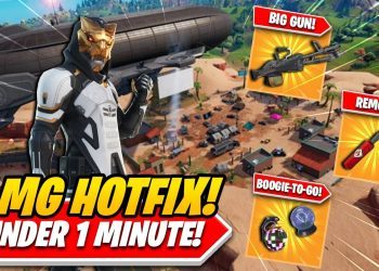 Everything You Need To Know About The FORTNITE LMG HOTFIX In Under 1 Minute!