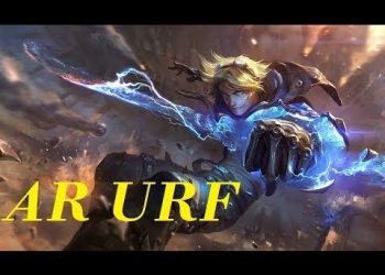 Ezreal Gameplay in AR URF League of Legends Ultra Rapid Fire