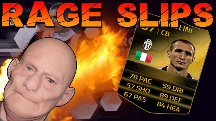FIFA 14 SEVERE RAGE PINK SLIPS IF CHIELLINI - HIGH TECH BOARD GETS SMASHED