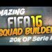FIFA 16 | 20K SQUAD BUILDER | BEST CHEAP TEAM + TRADING METHOD (DOUBLE YOUR COINS)