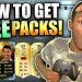 FIFA 16 - HOW TO GET FREE UNLIMITED PACKS FAST & EASY! (Fun tips & tricks)