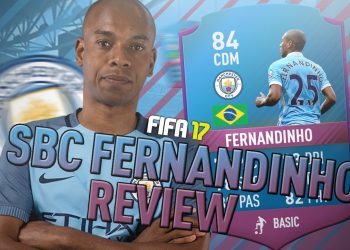 FIFA 17: SBC Fernandinho (84) Player Review "The Long Shot King!" - FIFA 17 Ultimate Team