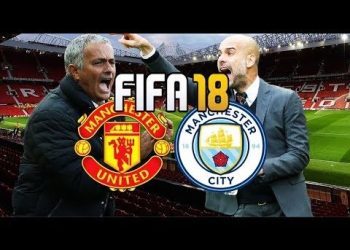 FIFA 18 Gameplay Manchester United vs Manchester City | Premier League | Pro-Difficulty | HD 60 FPS