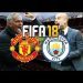 FIFA 18 Gameplay Manchester United vs Manchester City | Premier League | Pro-Difficulty | HD 60 FPS